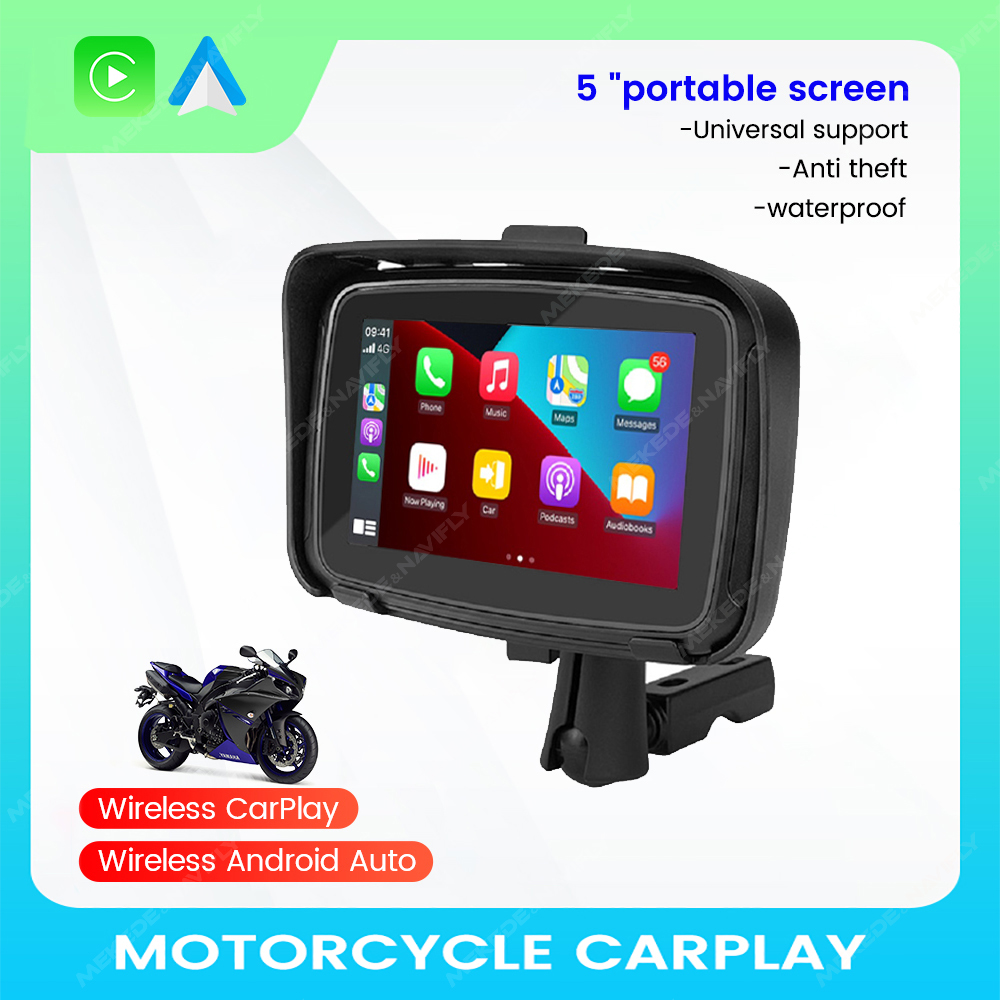 Monitor Android Auto e Apple CarPlay 5" Mota Universal