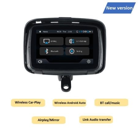 Monitor Android Auto e Apple CarPlay 5" Mota Universal - Image 7